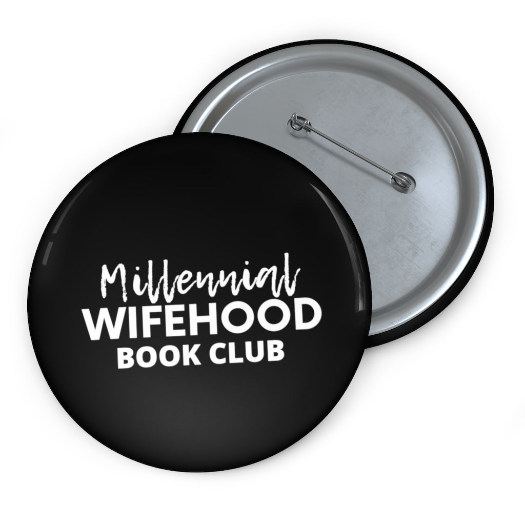 MW Book Club Custom Pin Buttons