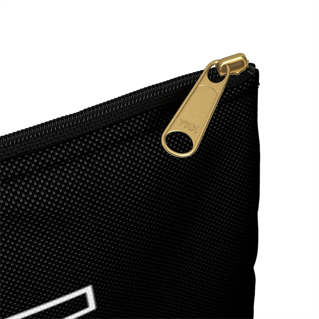 WIFE LIFE Black Accessory Pouch