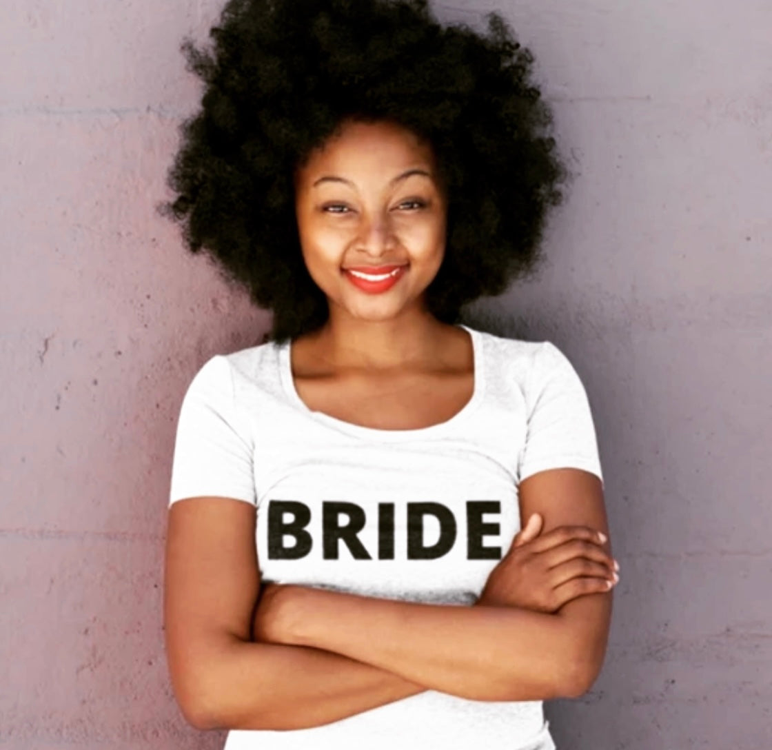 "BRIDE" Short-Sleeve Tee