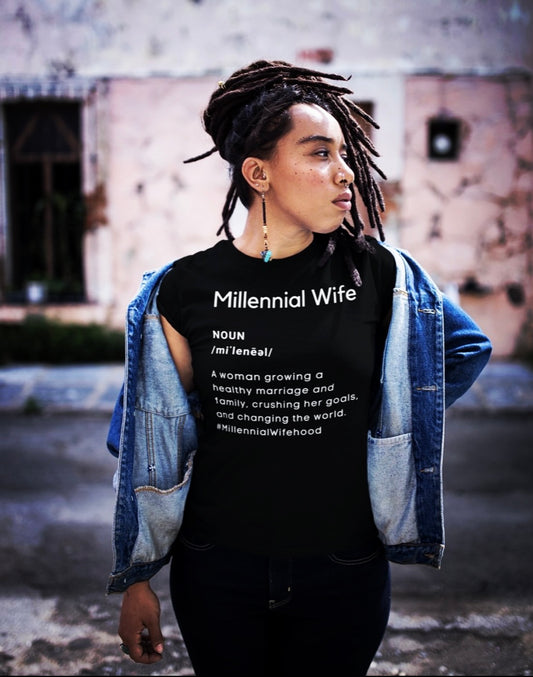 "Millennial Wife Defined" Short-Sleeve Tee