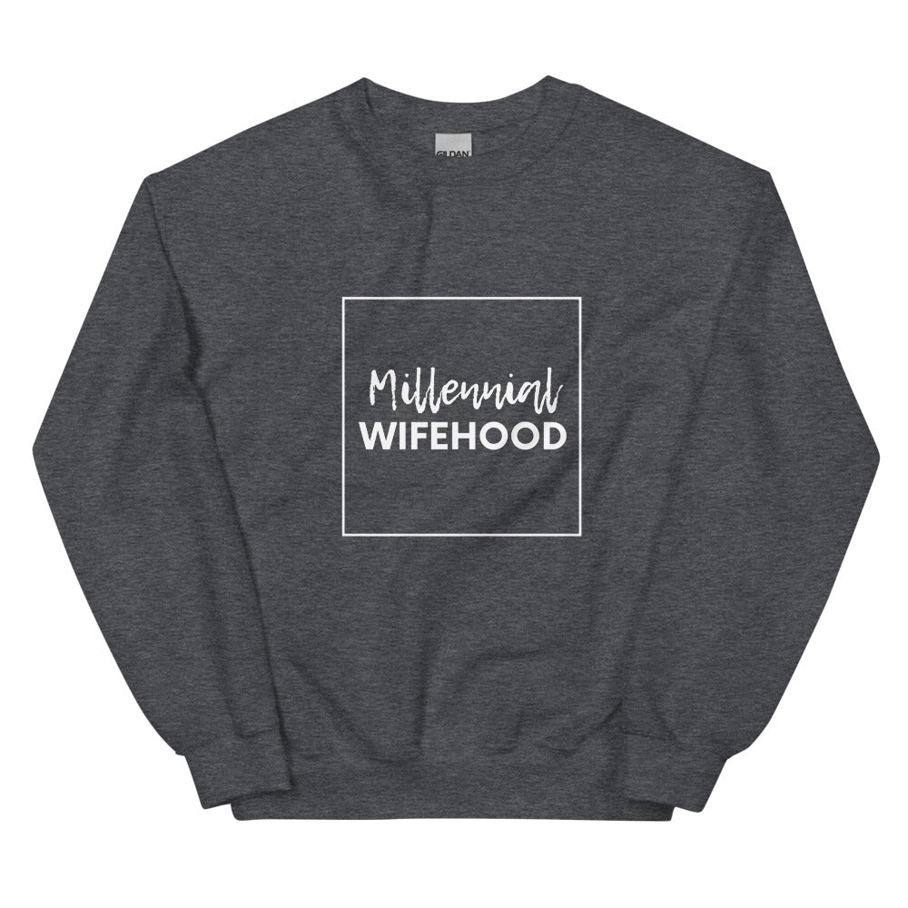 MW Signature Dark Heather Sweatshirt