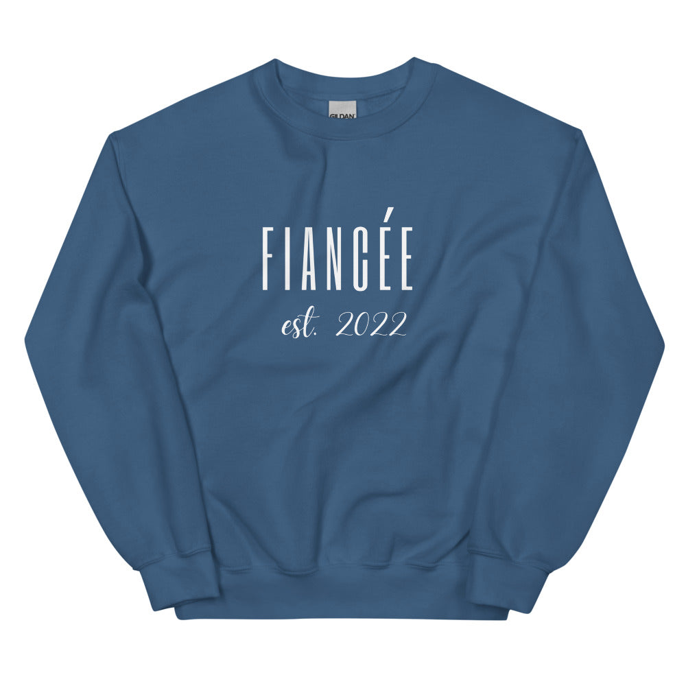 Fiancée est. 2022 Indigo Blue Sweatshirt