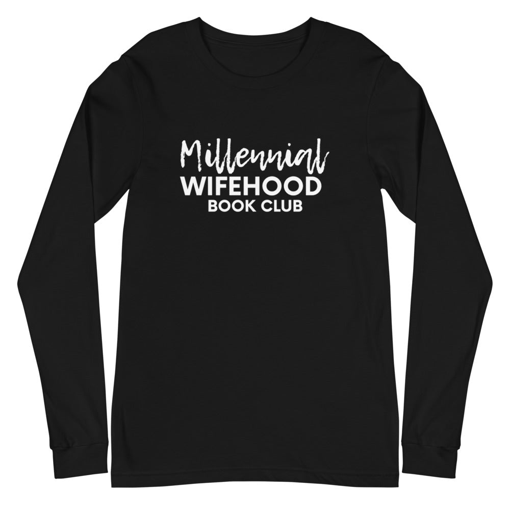 MW Book Club Black Long Sleeve Tee