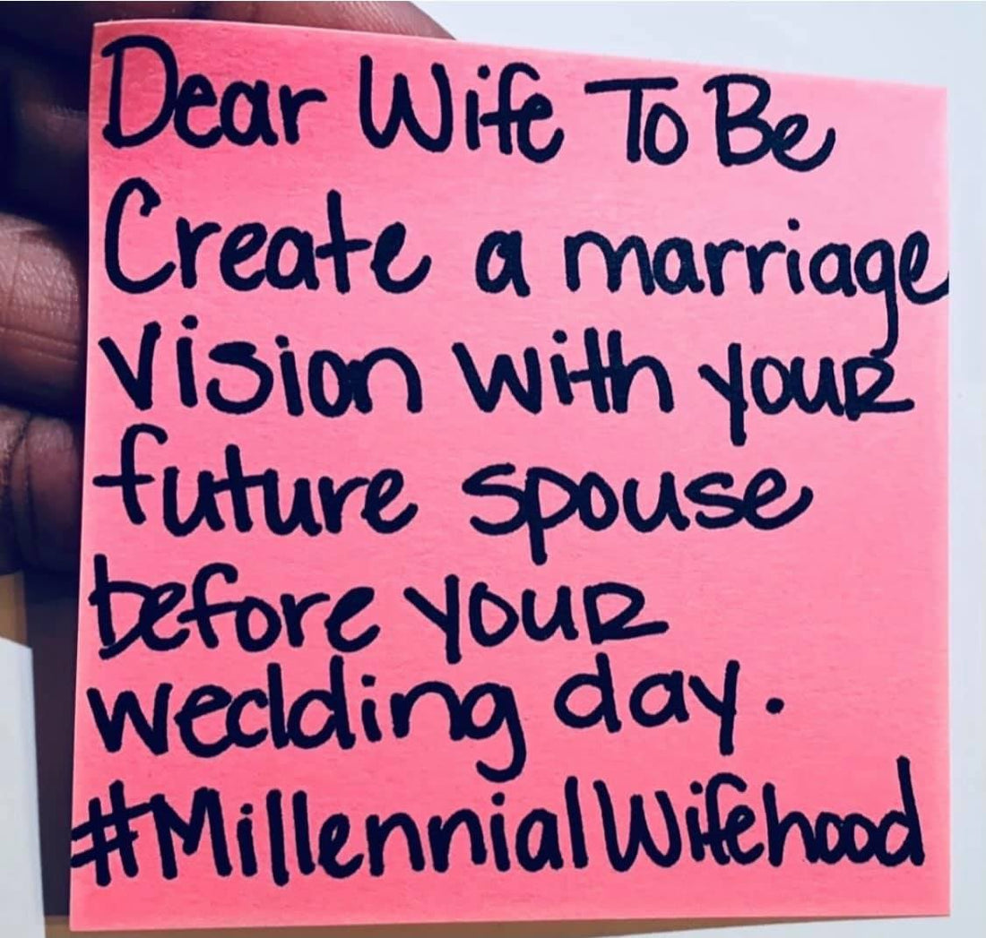 #DearWifeToBe