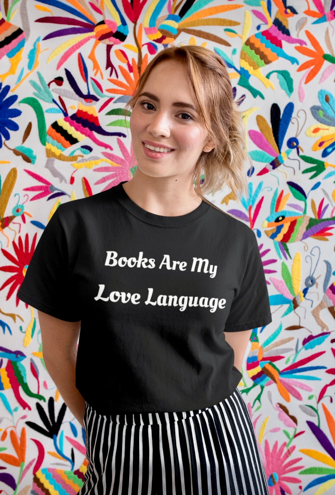 "Books Are My Love Language" Short-Sleeve Tee