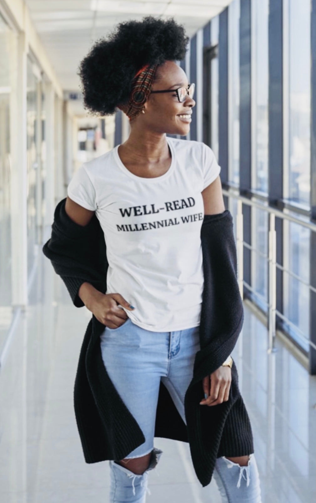 "Well-Read MW" Short-Sleeve Tee