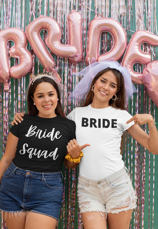 "Bride Squad" Short-Sleeve Tee