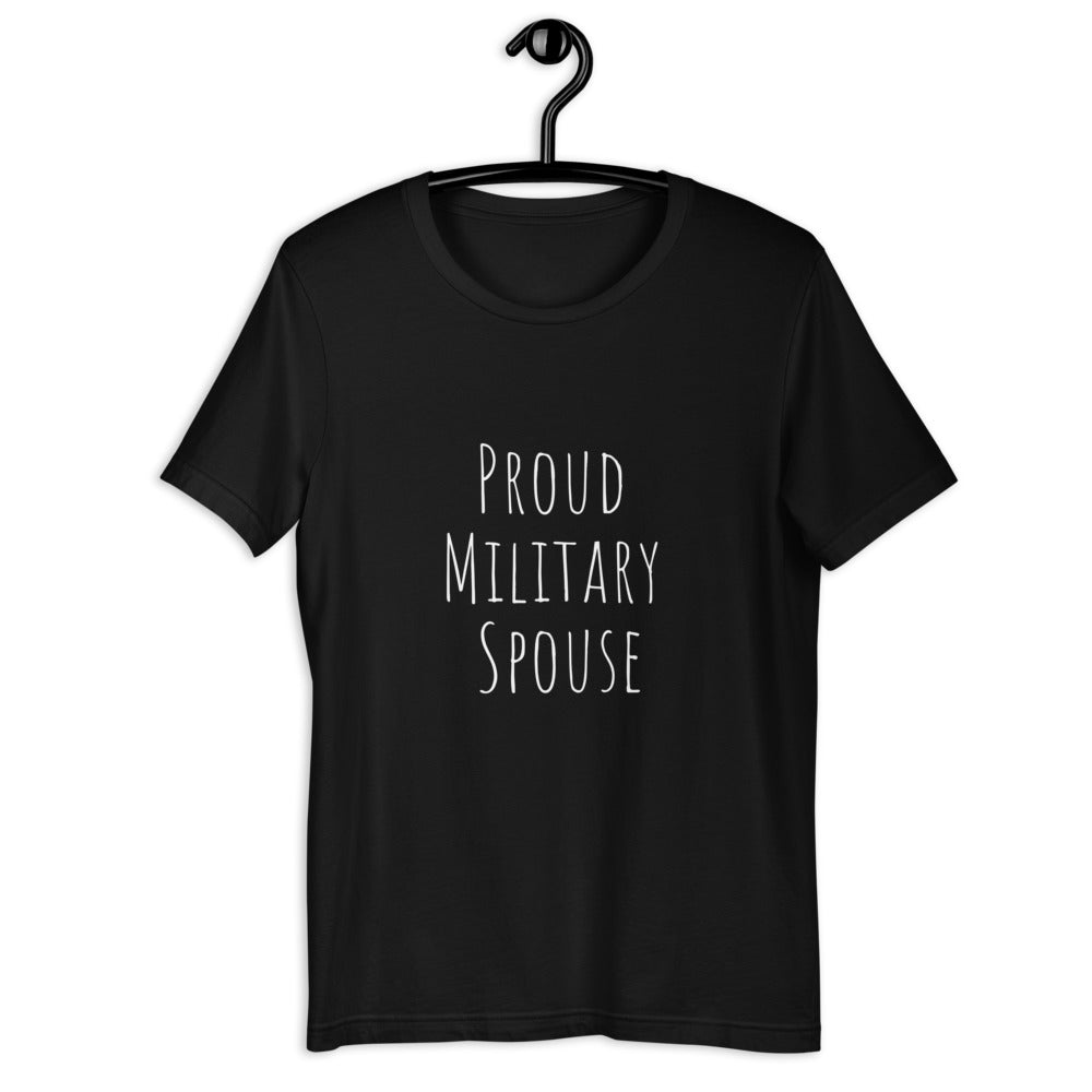 Proud Military Spouse Short-Sleeve Tee